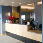 Front Desk at Fargo office of Face & Jaw Surgery Center