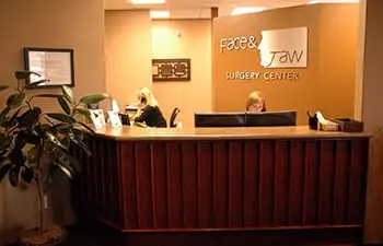 Front Desk at Grand Forks office of Face & Jaw Surgery Center